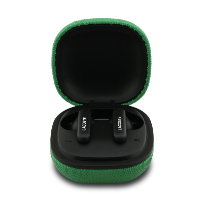 Lacoste Original Licensed Logo TWS In-Ear Bluetooth Headphones with ANC Feature - 10