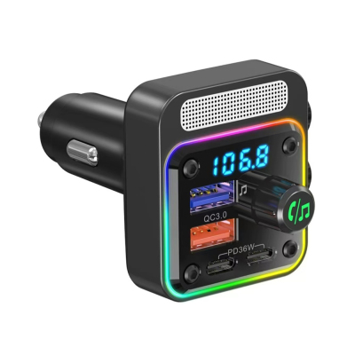 Lapas FMT-01 36W Hızlı Şarj Destekli Dijital Göstergeli Bluetooth FM Transmitter - 3