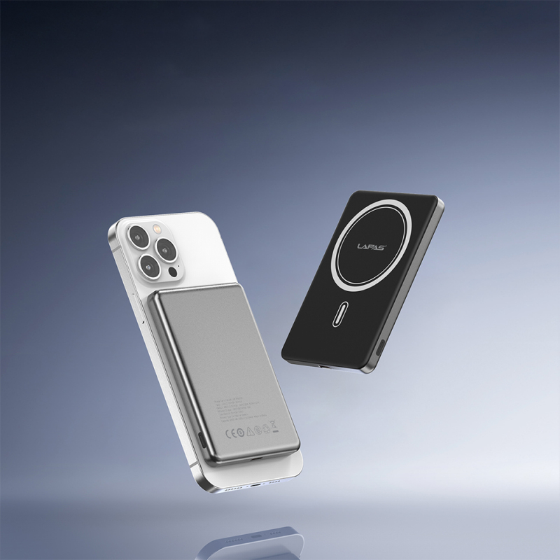 Lapas LP-PW003 Ultra İnce Hızlı Şarj Özellikli Wireless Powerbank 5000mAh 15W - 16