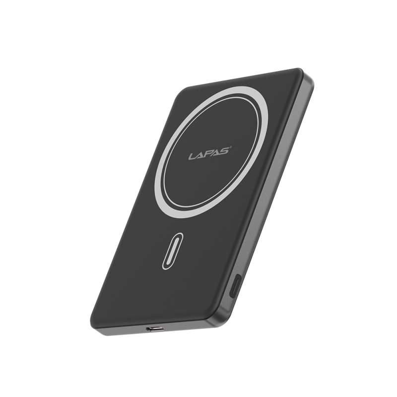 Lapas LP-PW003 Ultra İnce Hızlı Şarj Özellikli Wireless Powerbank 5000mAh 15W - 8