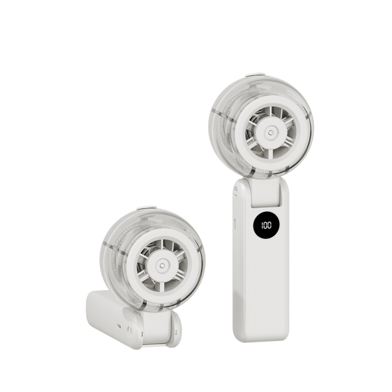 Lapas OT-F34 Dijital LED Göstergeli 4 Kademeli Portatif Soğutucu El Fanı - 3