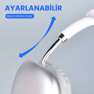 Lapas P10 Hi-Fi Ses Kalitesi Ayarlanabilir ve Katlanabilir Kulak Üstü Bluetooth Kulaklık - 10