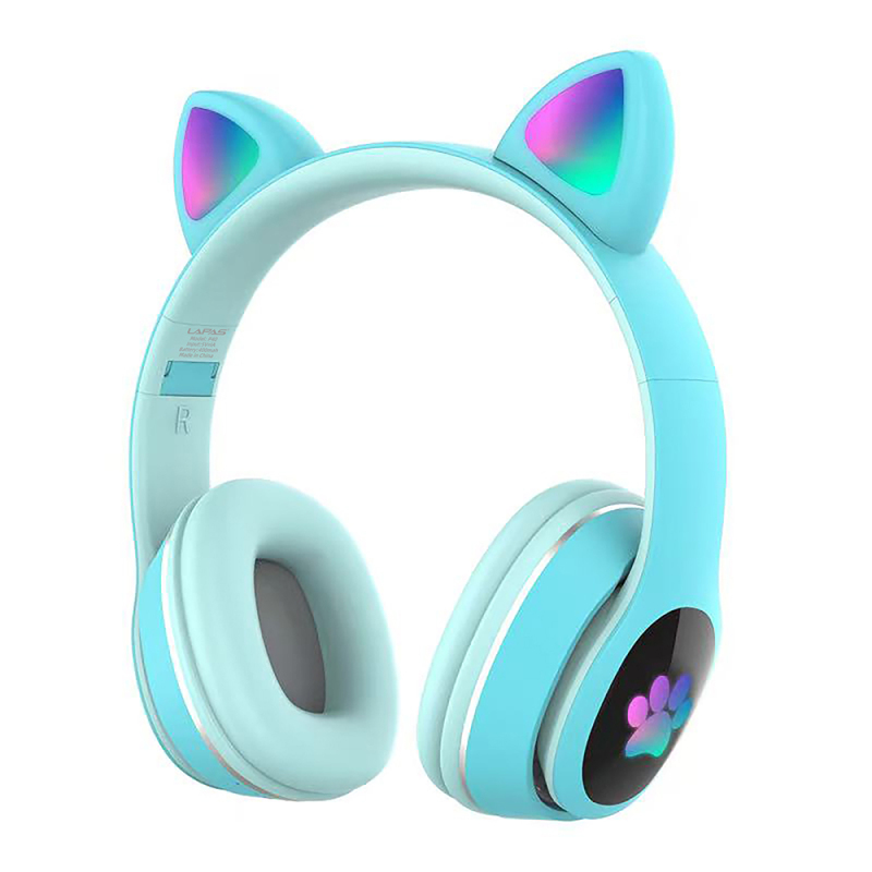 Lapas P40 Cat Ear Design RGB Light Bluetooth Headphones - 5