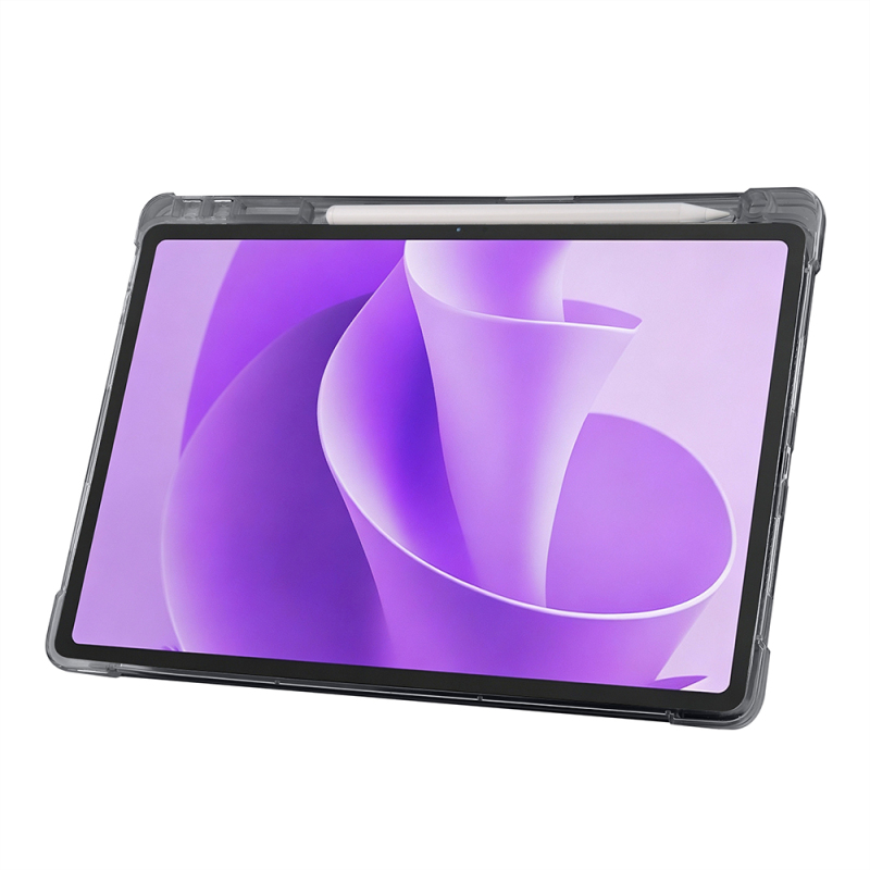 Lenovo Idea Tab Plus 12.1 Case Zore Tri Folding Case with Pen Compartment and Stand - 32