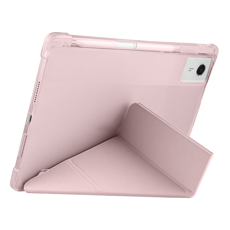Lenovo Idea Tab Plus 12.1 Case Zore Tri Folding Case with Pen Compartment and Stand - 30