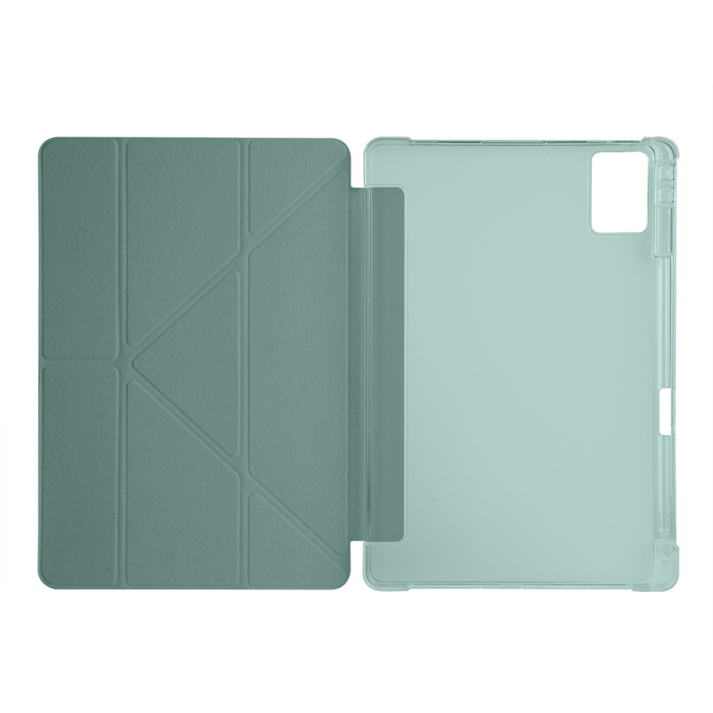 Lenovo Idea Tab Plus 12.1 Kılıf Zore Tri Folding Kalem Bölmeli Standlı Kılıf - 13