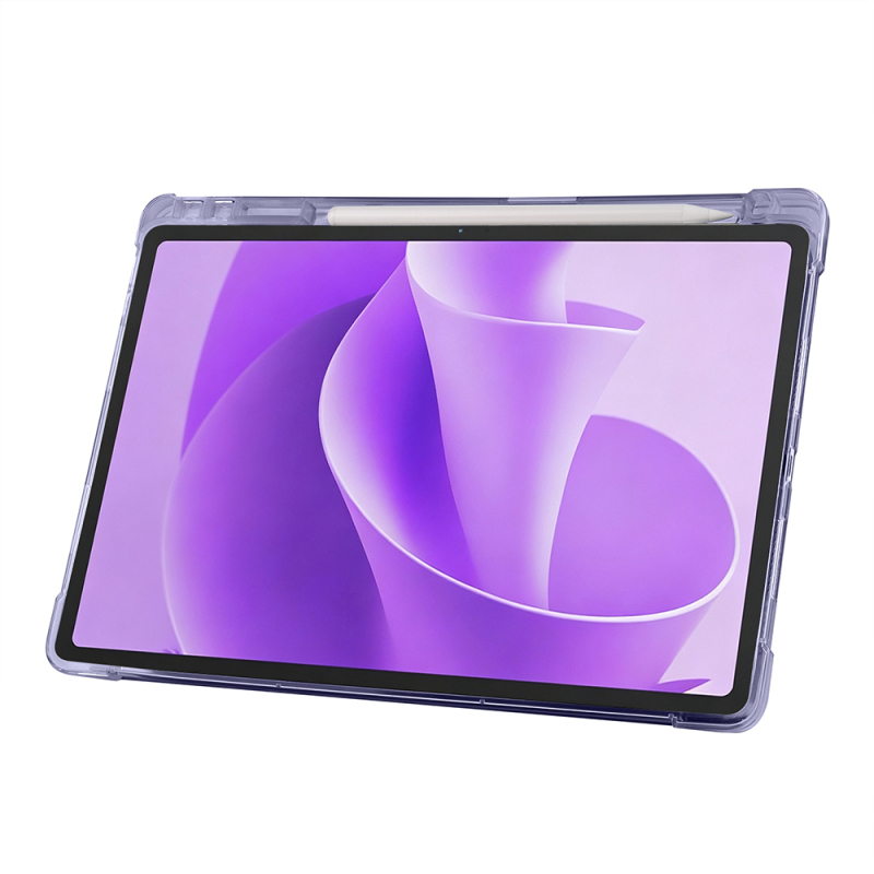 Lenovo Idea Tab Plus 12.1 Kılıf Zore Tri Folding Kalem Bölmeli Standlı Kılıf - 34