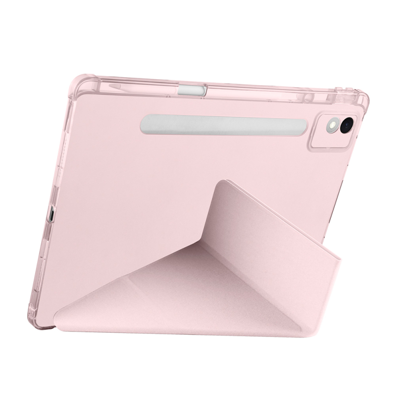 Lenovo Idea Tab Pro 12.7 TB-373FU Kılıf Zore Tri Folding Kalem Bölmeli Standlı Kılıf - 35