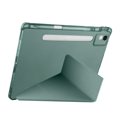 Lenovo Idea Tab Pro 12.7 TB-373FU Kılıf Zore Tri Folding Kalem Bölmeli Standlı Kılıf - 30