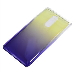 Lenovo K6 Note Case Zore Renkli Transparan Cover - 7