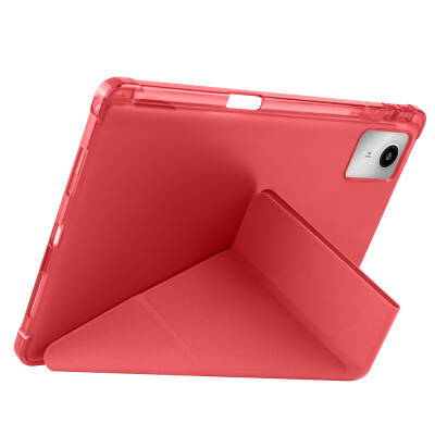 Lenovo M11 TB-330FU Case Zore Tri Folding Stand Pen Compartment Case - 25