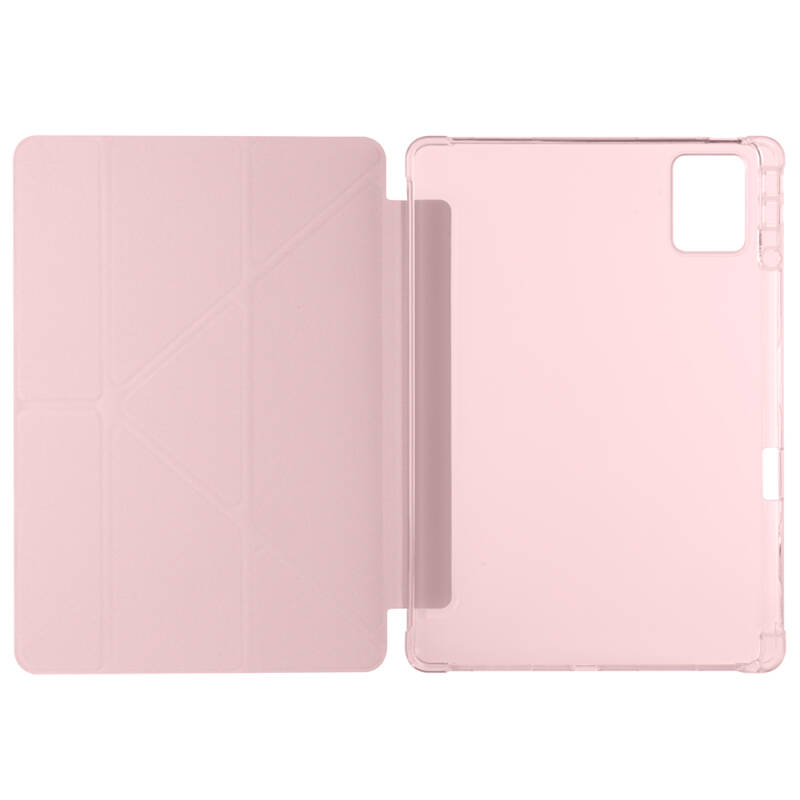 Lenovo M11 TB-330FU Case Zore Tri Folding Stand Pen Compartment Case - 28