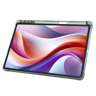 Lenovo M11 TB-330FU Case Zore Tri Folding Stand Pen Compartment Case - 42