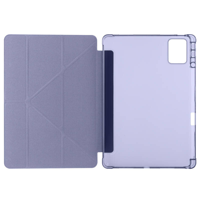 Lenovo M11 TB-330FU Case Zore Tri Folding Stand Pen Compartment Case - 46