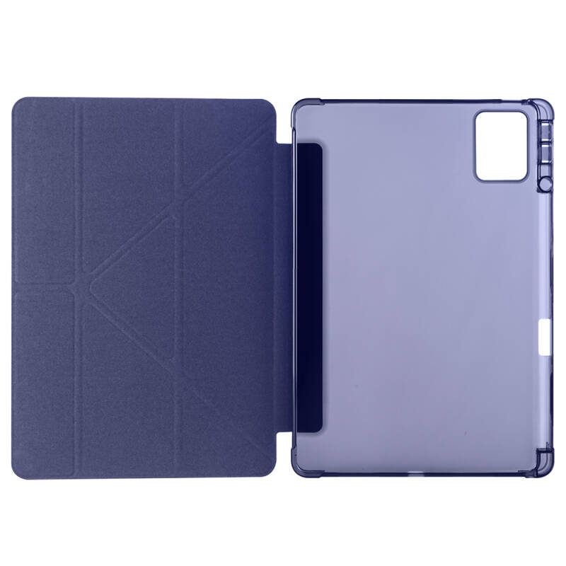 Lenovo M11 TB-330FU Kılıf Zore Tri Folding Kalem Bölmeli Standlı Kılıf - 36