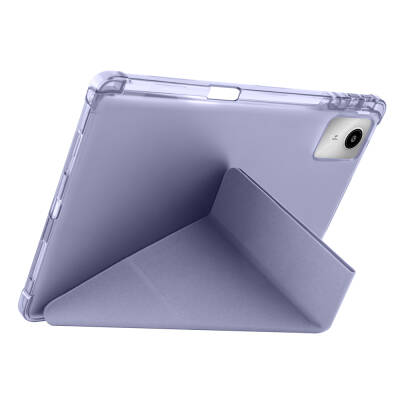 Lenovo M11 TB-330FU Kılıf Zore Tri Folding Kalem Bölmeli Standlı Kılıf - 48