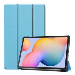 Lenovo Tab M10 Plus TB-125F - TB-128F 3. Jenerasyon Zore Smart Cover Standlı 1-1 Kılıf - 4