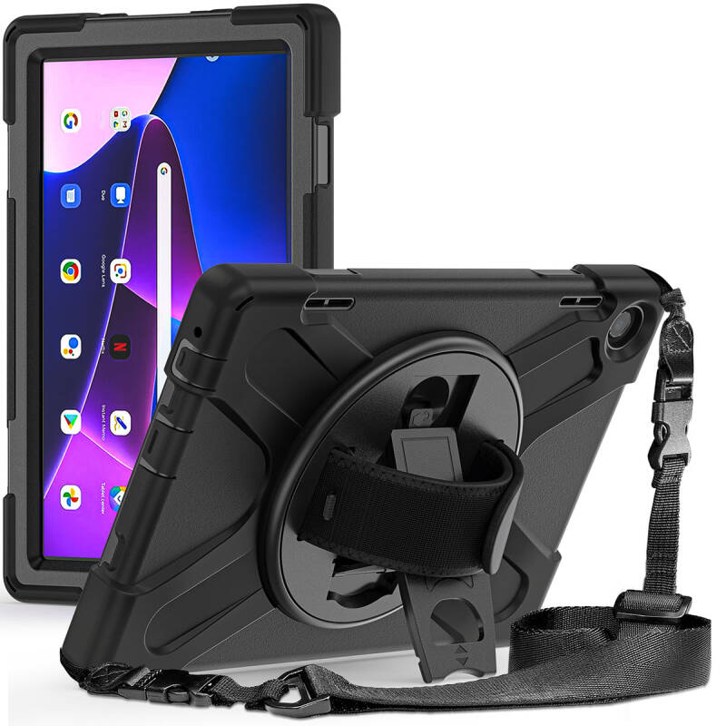 Lenovo Tab M10 TB-328F 3. Jenerasyon Zore Defender Tablet Silikon - 3