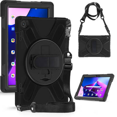 Lenovo Tab M10 TB-328F 3. Jenerasyon Zore Defender Tablet Silikon - 14