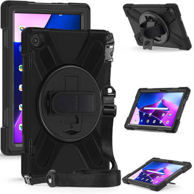 Lenovo Tab M10 TB-328F 3. Jenerasyon Zore Defender Tablet Silikon - 18