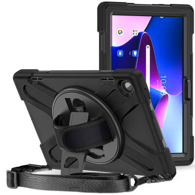 Lenovo Tab M10 TB-328F 3. Jenerasyon Zore Defender Tablet Silikon - 33