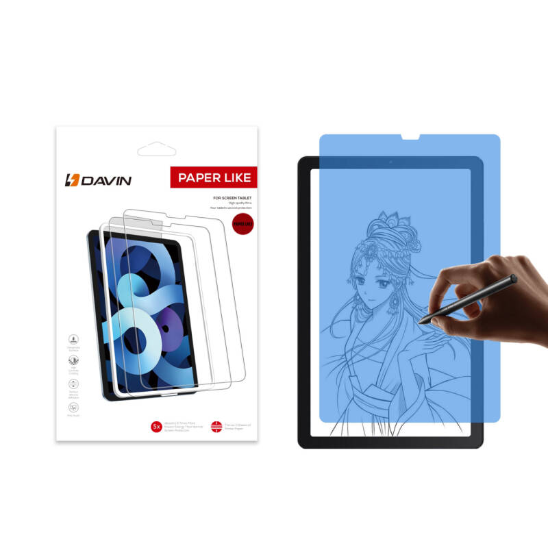 Lenovo Tab M9 Paper Feeling Matte Davin Paper Like Tablet Screen Protector - 2