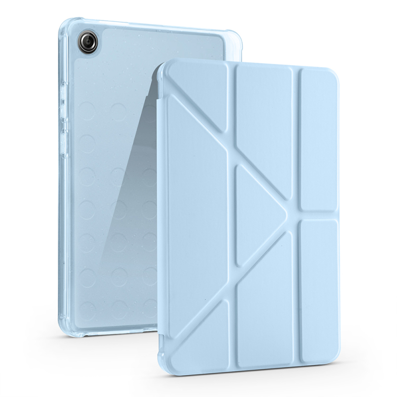 Lenovo Tab One 8.7 TB-305FU Case Zore Tri Folding Case with Pen Compartment and Stand - 3