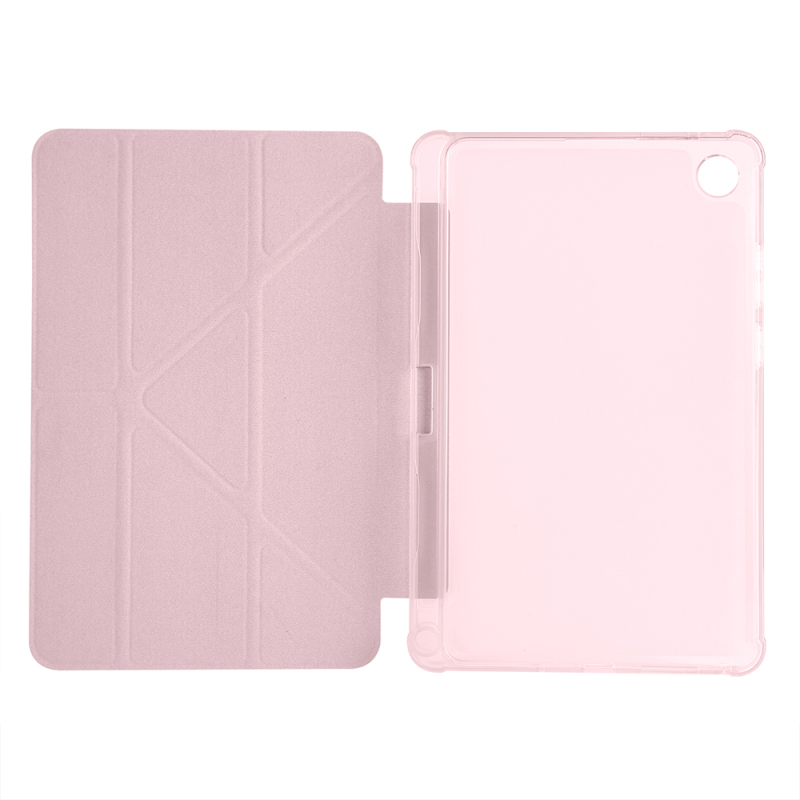 Lenovo Tab One 8.7 TB-305FU Case Zore Tri Folding Case with Pen Compartment and Stand - 18