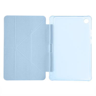 Lenovo Tab One 8.7 TB-305FU Kılıf Zore Tri Folding Kalem Bölmeli Standlı Kılıf - 13