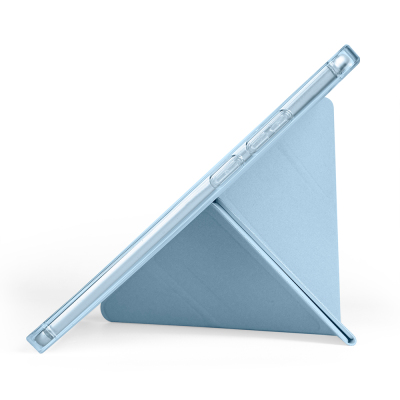 Lenovo Tab One 8.7 TB-305FU Kılıf Zore Tri Folding Kalem Bölmeli Standlı Kılıf - 21