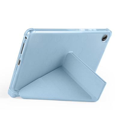 Lenovo Tab One 8.7 TB-305FU Kılıf Zore Tri Folding Kalem Bölmeli Standlı Kılıf - 29