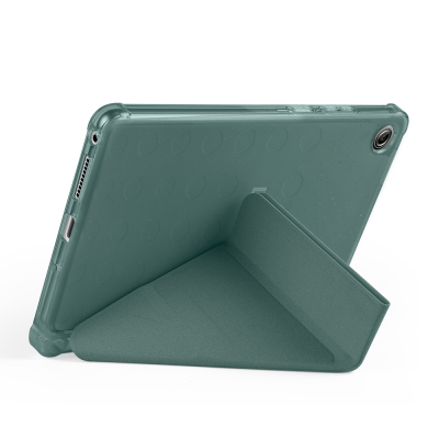 Lenovo Tab One 8.7 TB-305FU Kılıf Zore Tri Folding Kalem Bölmeli Standlı Kılıf - 25