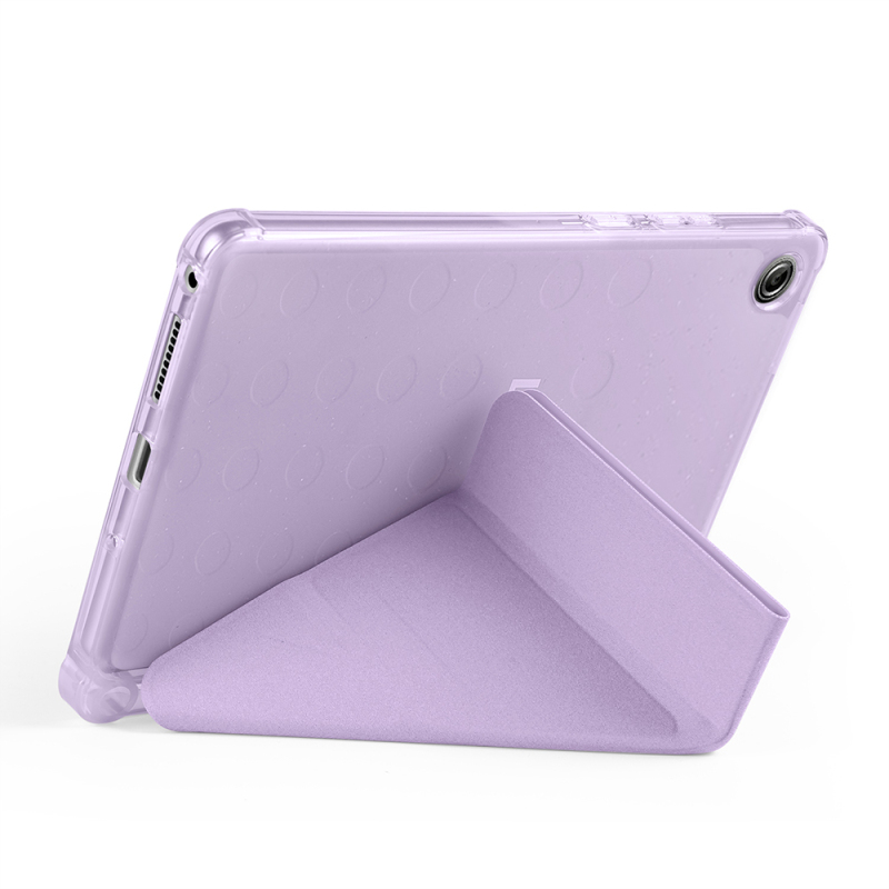 Lenovo Tab One 8.7 TB-305FU Kılıf Zore Tri Folding Kalem Bölmeli Standlı Kılıf - 28
