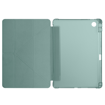 Lenovo Tab TB-311FU Kılıf Zore Tri Folding Kalem Bölmeli Standlı Kılıf - 17
