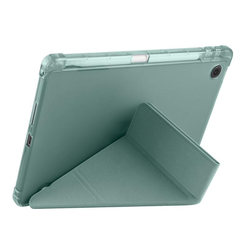 Lenovo Tab TB-311FU Kılıf Zore Tri Folding Kalem Bölmeli Standlı Kılıf - 27