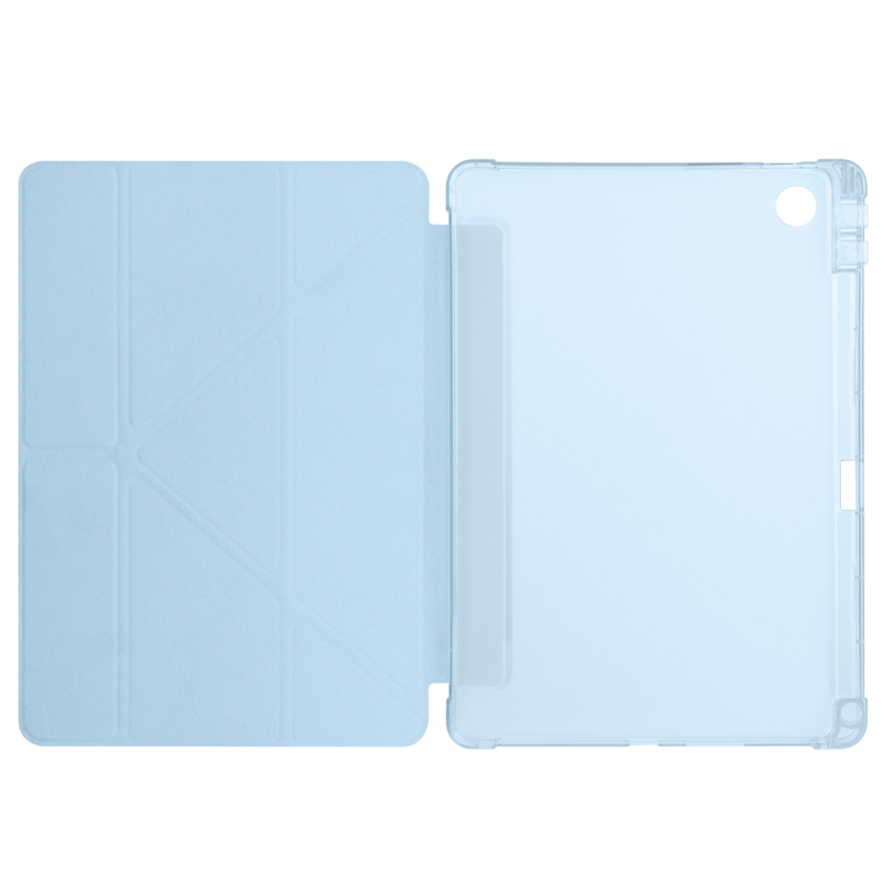 Lenovo Tab TB-311FU Kılıf Zore Tri Folding Kalem Bölmeli Standlı Kılıf - 19