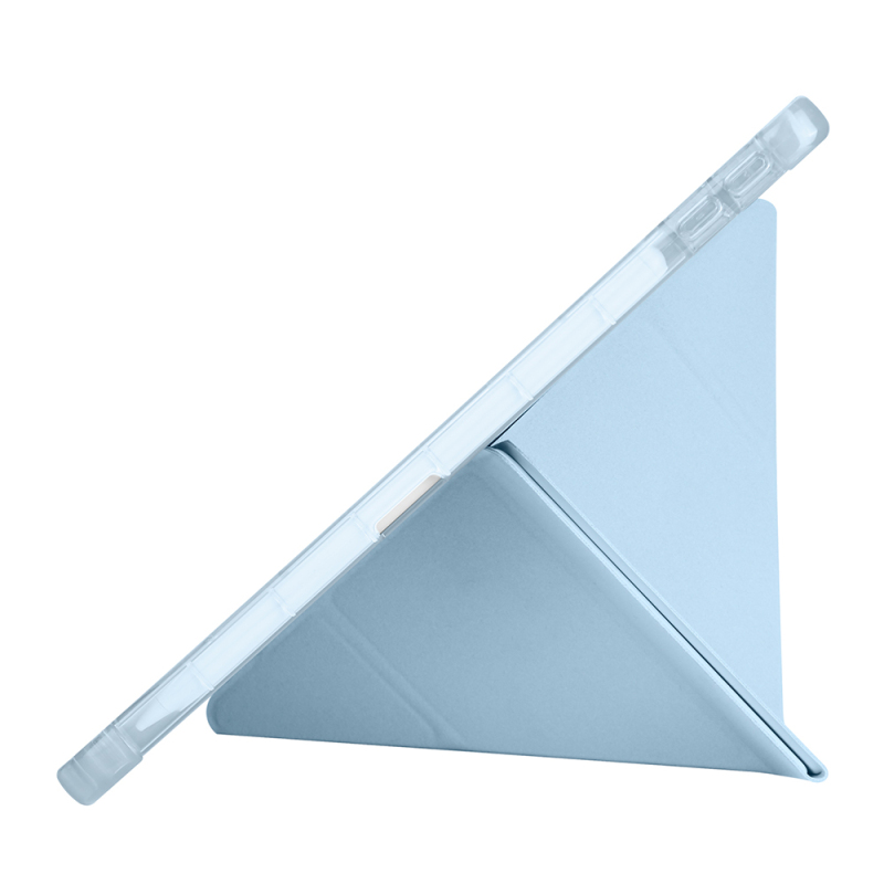 Lenovo Tab TB-311FU Kılıf Zore Tri Folding Kalem Bölmeli Standlı Kılıf - 22