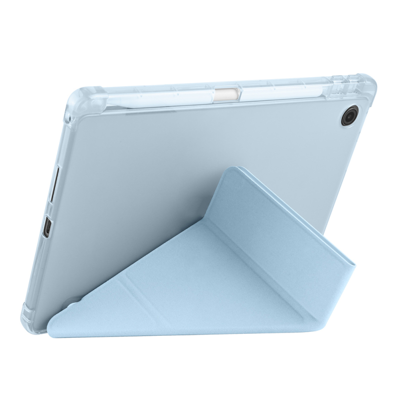 Lenovo Tab TB-311FU Kılıf Zore Tri Folding Kalem Bölmeli Standlı Kılıf - 26