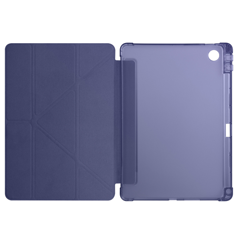Lenovo Tab TB-311FU Kılıf Zore Tri Folding Kalem Bölmeli Standlı Kılıf - 14