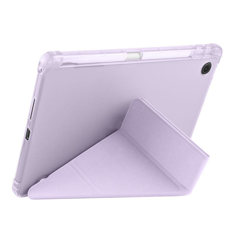 Lenovo Tab TB-311FU Kılıf Zore Tri Folding Kalem Bölmeli Standlı Kılıf - 30
