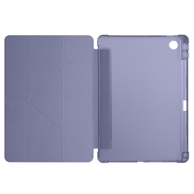 Lenovo Tab TB-311FU Kılıf Zore Tri Folding Kalem Bölmeli Standlı Kılıf - 16