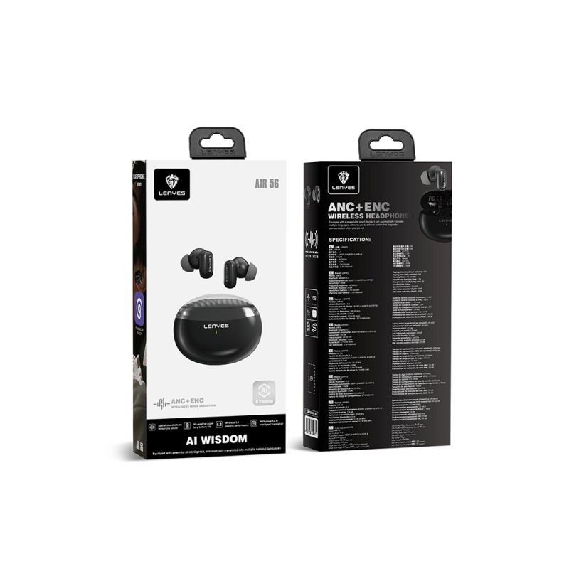 Lenyes Air 56 Ai Çeviri Özellikli ANC/ENC Teknolojili Kulak İçi Bluetooth Kulaklık v5.3 - 3
