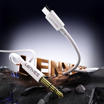 Lenyes AX102 Type-C to 3.5mm AUX Audio Cable 1M - 3