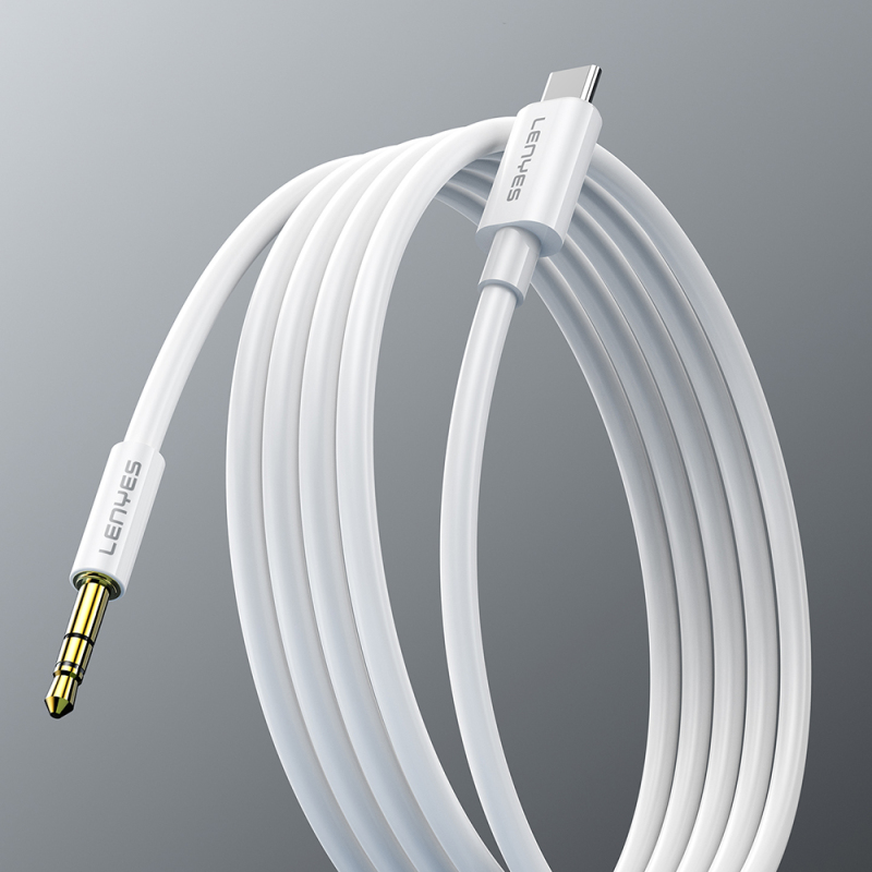 Lenyes AX102 Type-C to 3.5mm AUX Audio Cable 1M - 4