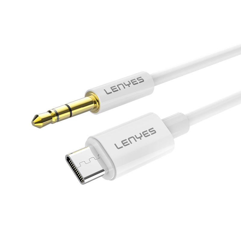 Lenyes AX102 Type-C to 3.5mm AUX Audio Kablo 1M - 2