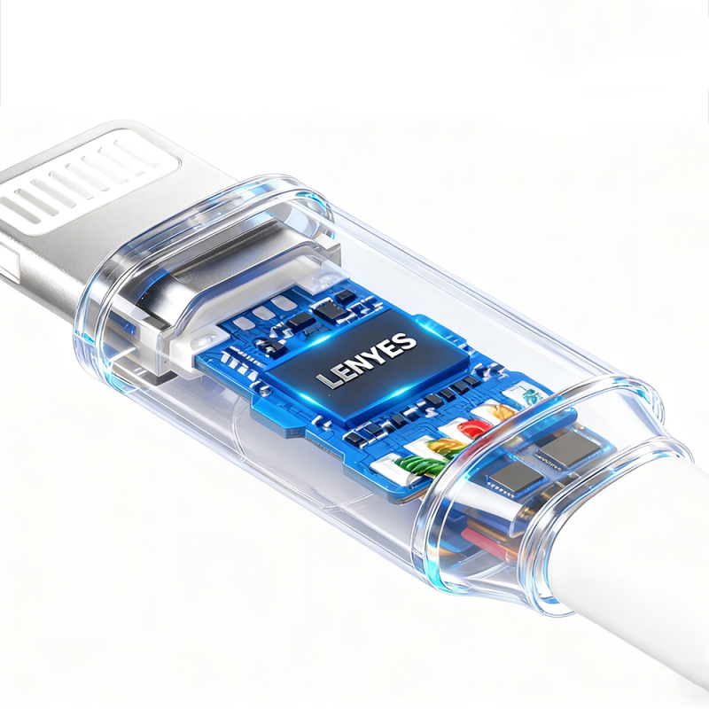Lenyes AX106 Lightning to 3.5mm AUX Audio Kablo 1M - 6