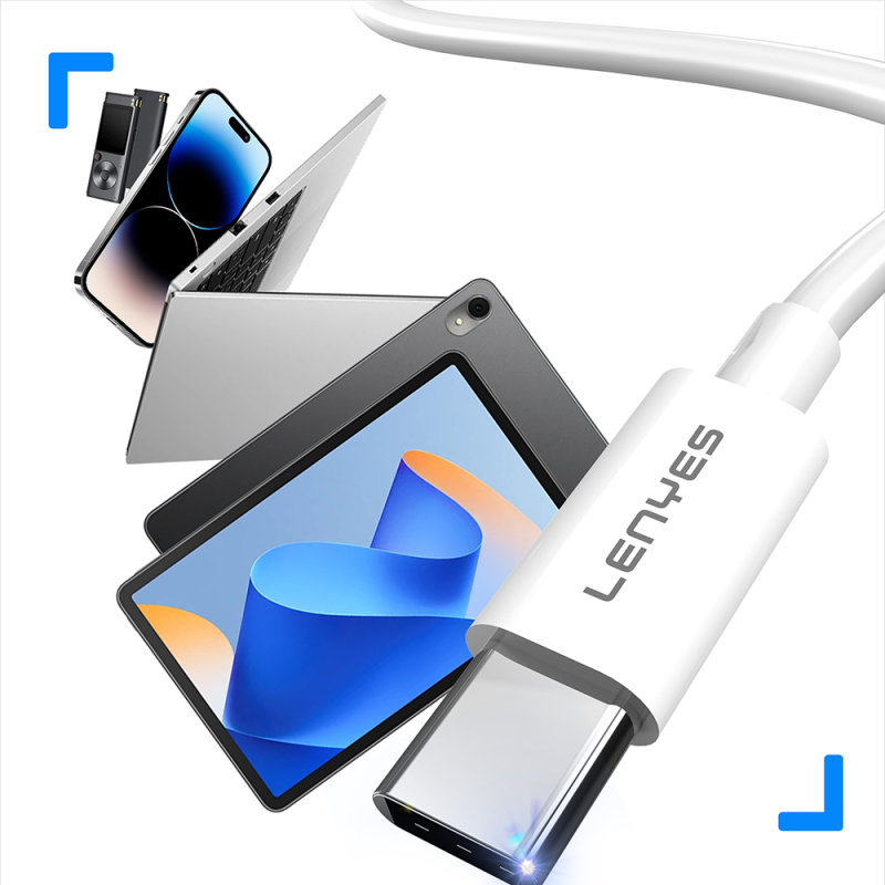 Lenyes AX106 Type-C to 3.5mm AUX Audio Kablo 1M - 4