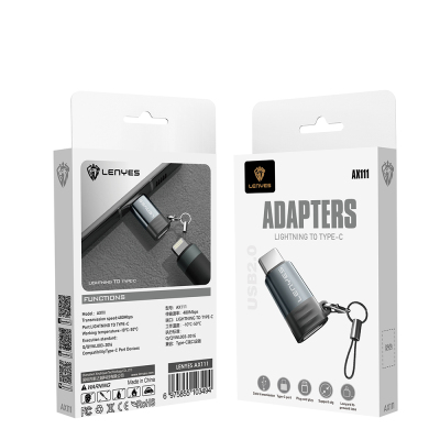 Lenyes AX111 Lightning to Type-C Converter OTG Adapter - 6