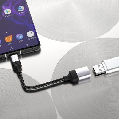 Lenyes AX122 USB to Type-C Dönüştürücü OTG Kablo - 3