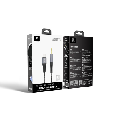 Lenyes AX134 Type-C to 3.5mm AUX Audio Cable - 6